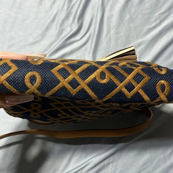 Spartina 449 Mareena‎ Ava Phone Crossbody Bag Travel Cruise Practical Nautical - Picture 10 of 16